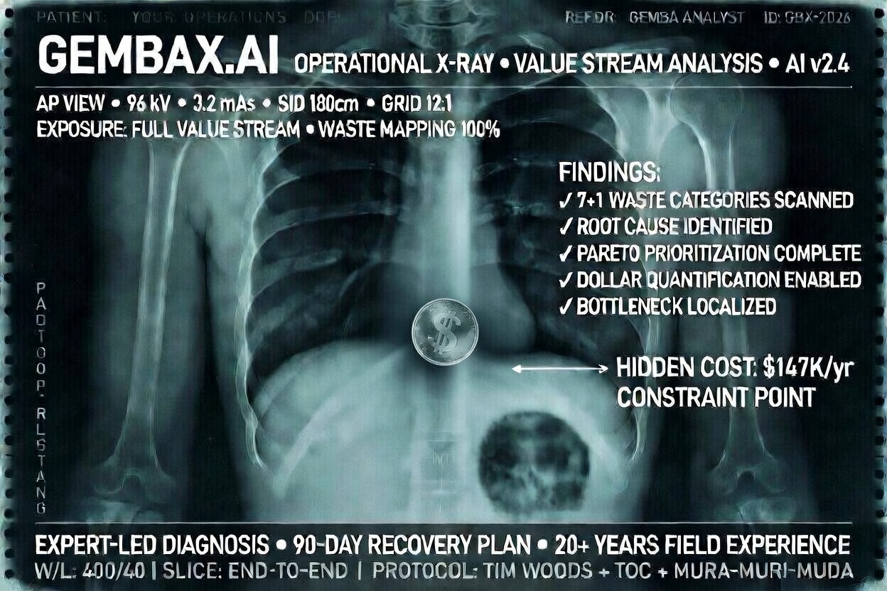 GembaX — X-Ray of Operational Waste